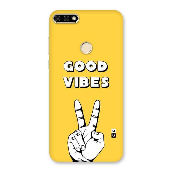 Good Vibes Victory Back Case for Honor 7A