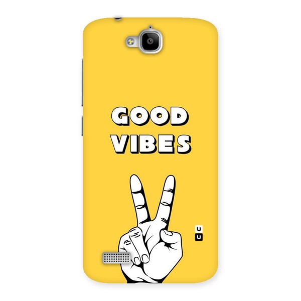 Good Vibes Victory Back Case for Honor Holly