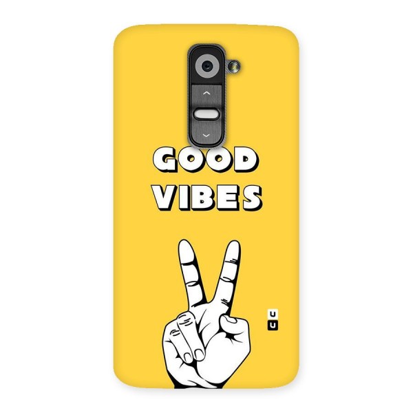 Good Vibes Victory Back Case for LG G2