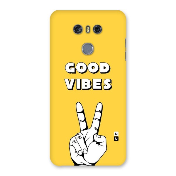 Good Vibes Victory Back Case for LG G6
