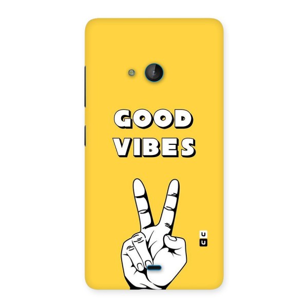 Good Vibes Victory Back Case for Lumia 540
