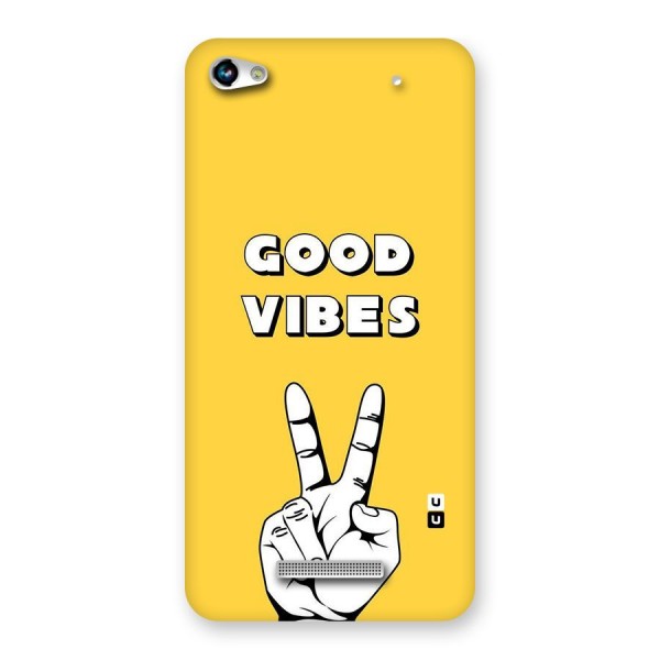Good Vibes Victory Back Case for Micromax Hue 2