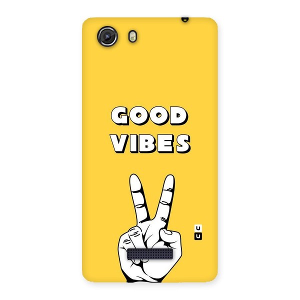 Good Vibes Victory Back Case for Micromax Unite 3