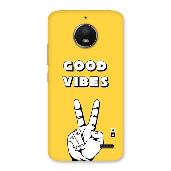 Good Vibes Victory Back Case for Moto E4