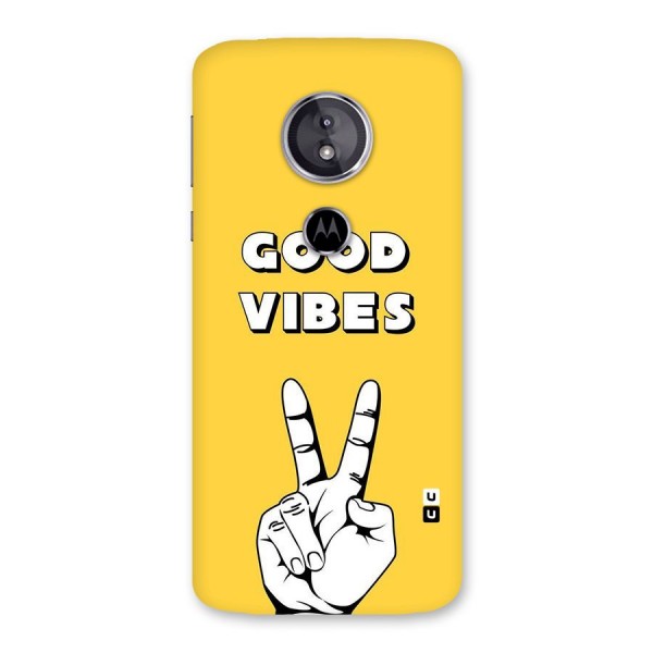 Good Vibes Victory Back Case for Moto E5