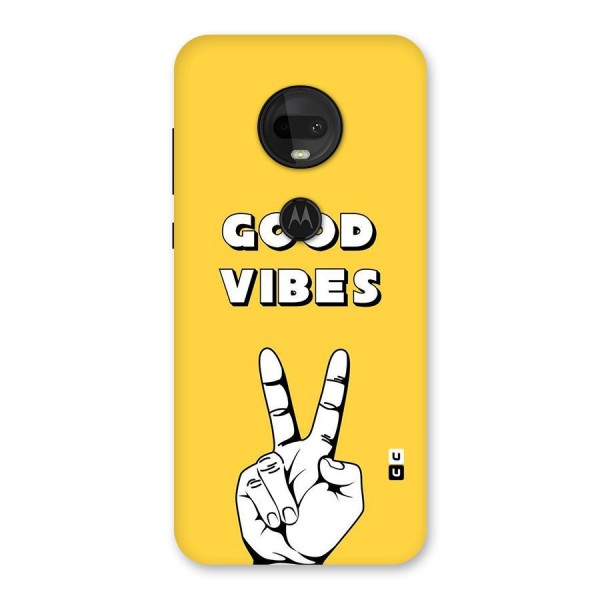 Good Vibes Victory Back Case for Moto G7