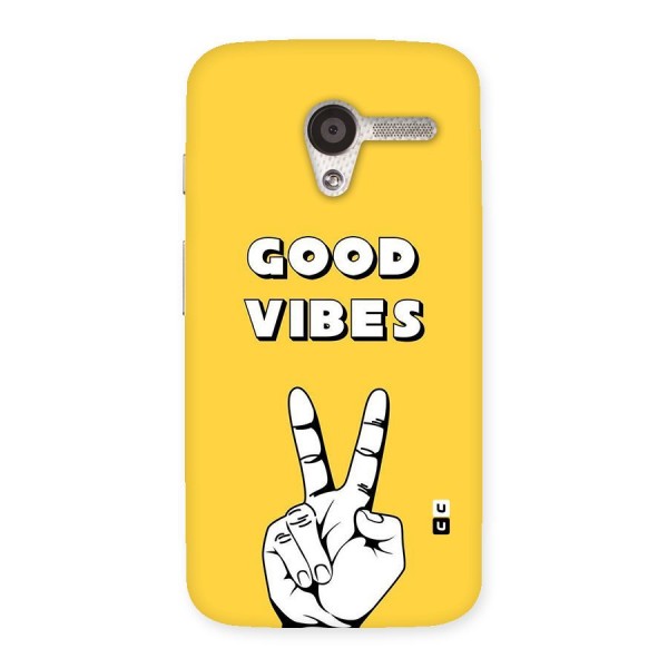Good Vibes Victory Back Case for Moto X