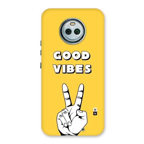 Good Vibes Victory Back Case for Moto X4