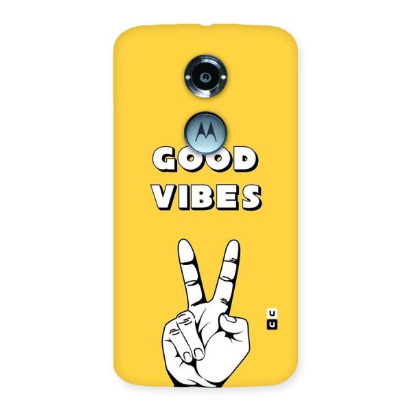 Good Vibes Victory Back Case for Moto X 2nd Gen