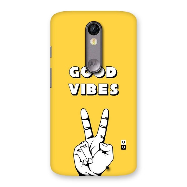 Good Vibes Victory Back Case for Moto X Force
