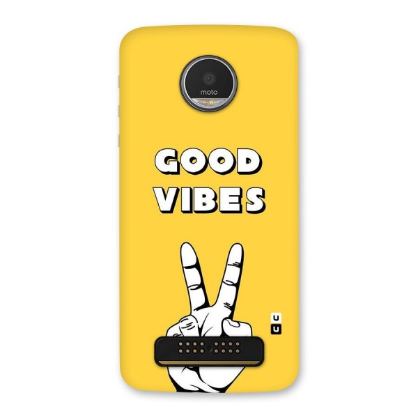Good Vibes Victory Back Case for Moto Z Play