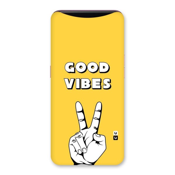 Good Vibes Victory Back Case for Oppo Find X