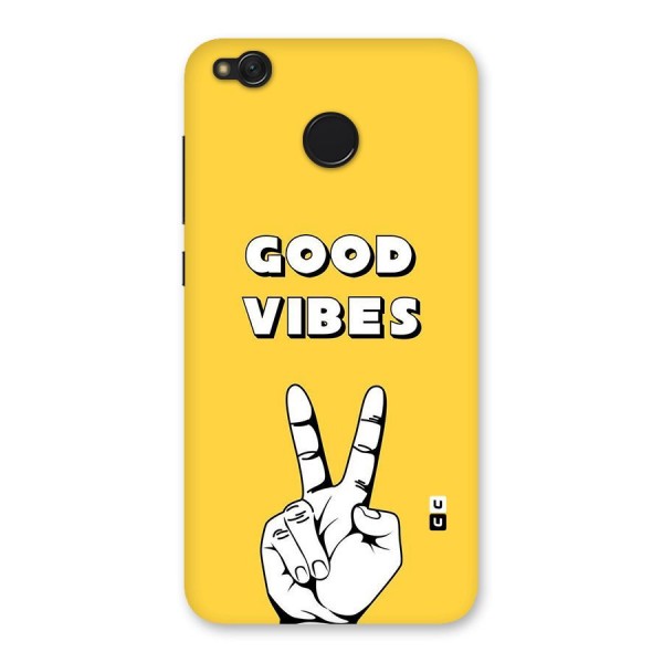 Good Vibes Victory Back Case for Redmi 4