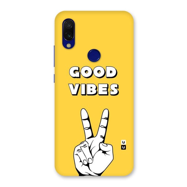 Good Vibes Victory Back Case for Redmi 7