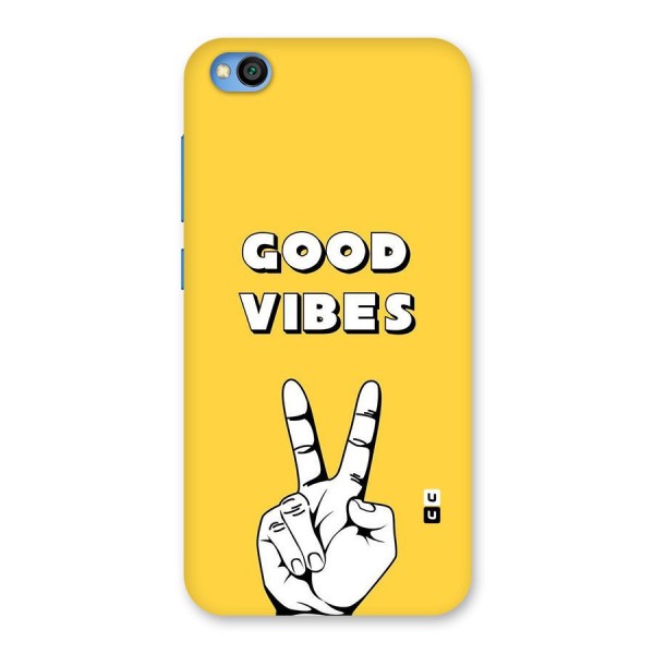 Good Vibes Victory Back Case for Redmi Go