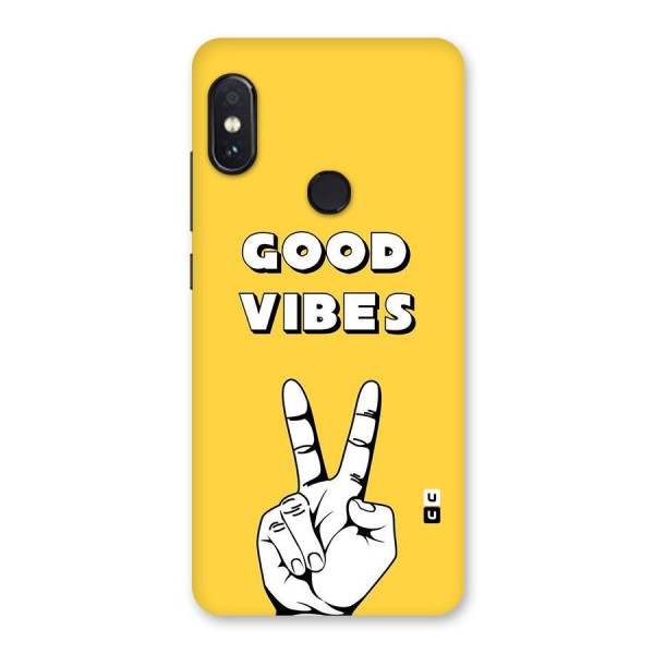 Good Vibes Victory Back Case for Redmi Note 5 Pro