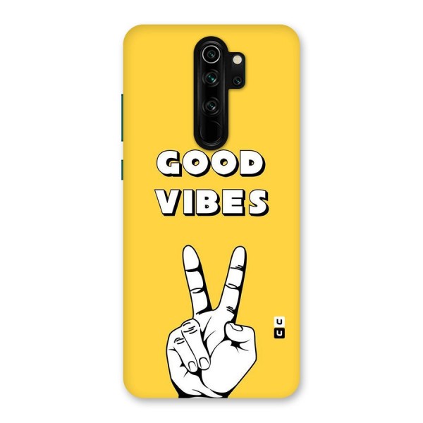Good Vibes Victory Back Case for Redmi Note 8 Pro