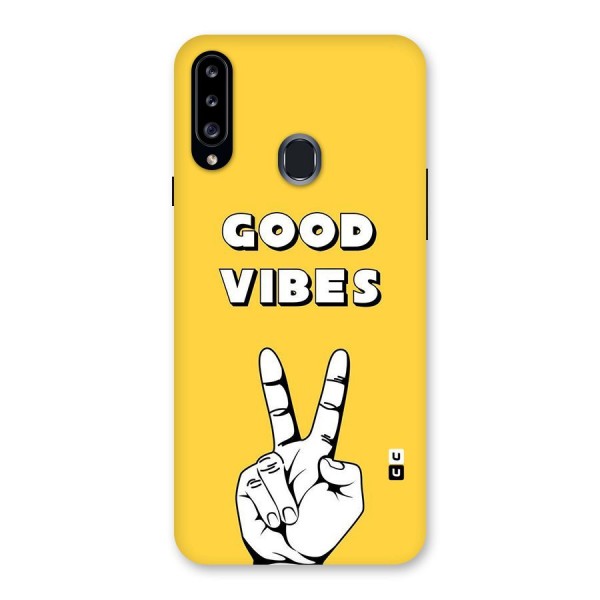 Good Vibes Victory Back Case for Samsung Galaxy A20s