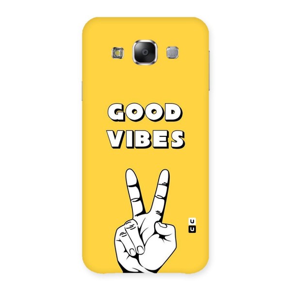 Good Vibes Victory Back Case for Samsung Galaxy E5