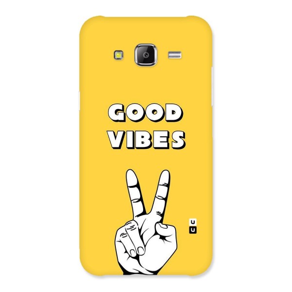 Good Vibes Victory Back Case for Samsung Galaxy J2 Prime