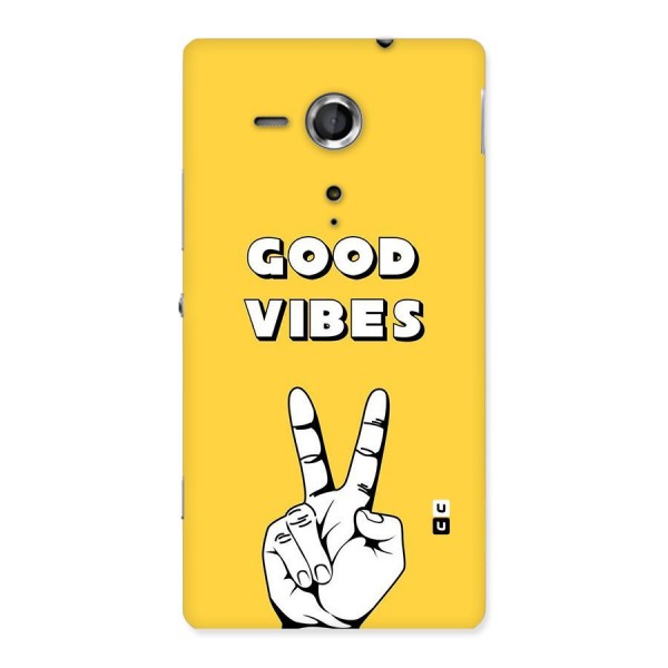 Good Vibes Victory Back Case for Sony Xperia SP