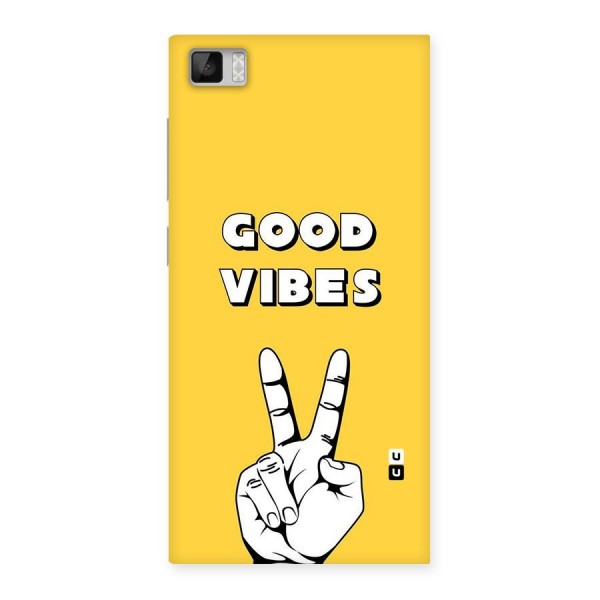 Good Vibes Victory Back Case for Xiaomi Mi3