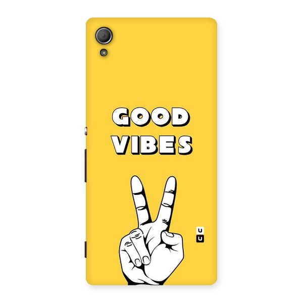 Good Vibes Victory Back Case for Xperia Z3 Plus