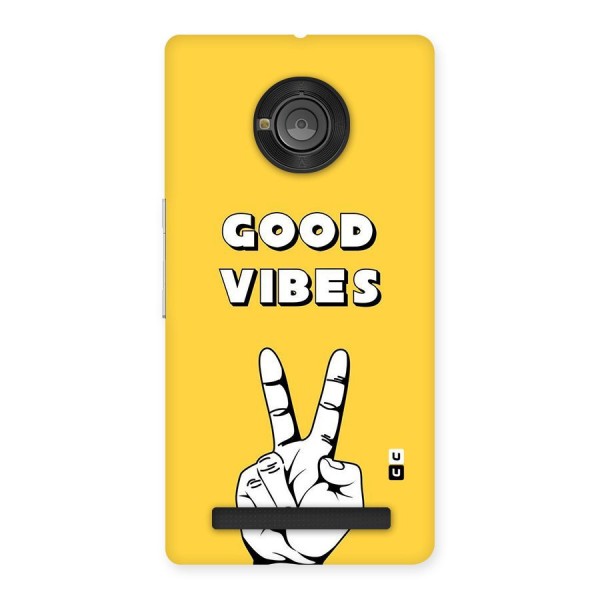 Good Vibes Victory Back Case for Yu Yunique