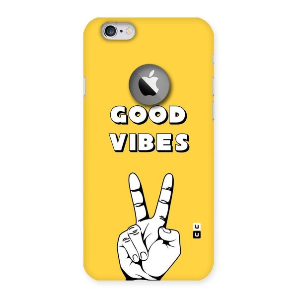 Good Vibes Victory Back Case for iPhone 6 Logo Cut