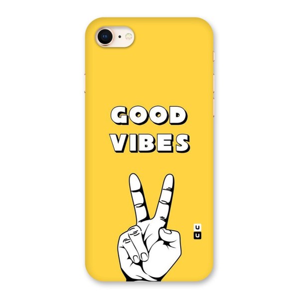 Good Vibes Victory Back Case for iPhone 8