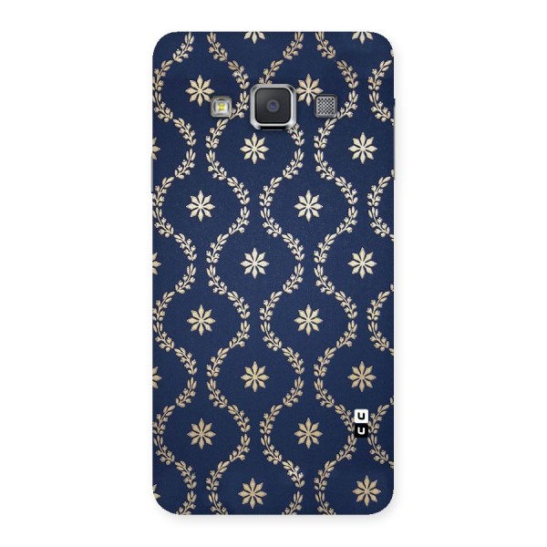 Gorgeous Gold Leaf Pattern Back Case for Galaxy A3