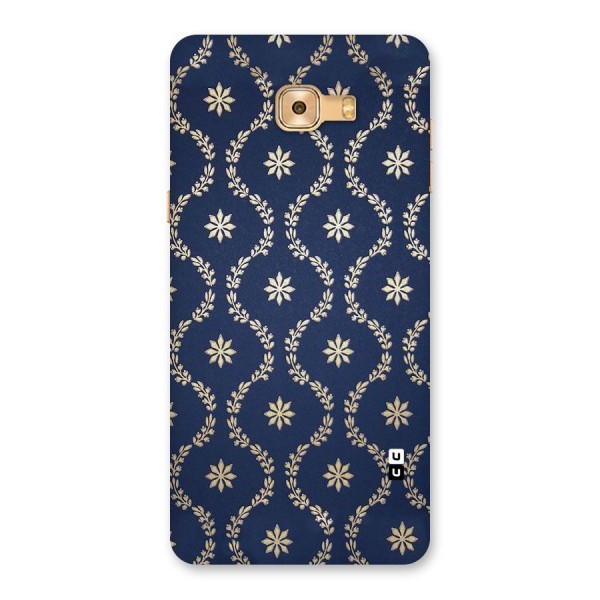 Gorgeous Gold Leaf Pattern Back Case for Galaxy C9 Pro