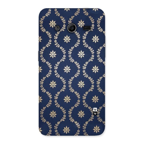 Gorgeous Gold Leaf Pattern Back Case for Galaxy Core 2