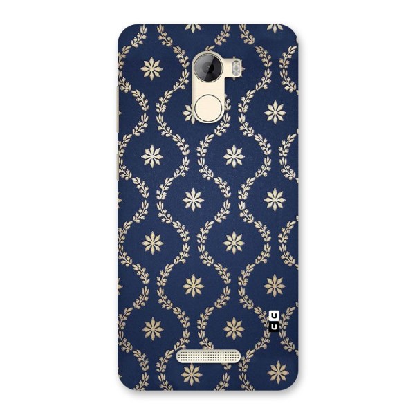 Gorgeous Gold Leaf Pattern Back Case for Gionee A1 LIte