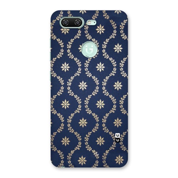 Gorgeous Gold Leaf Pattern Back Case for Gionee S10