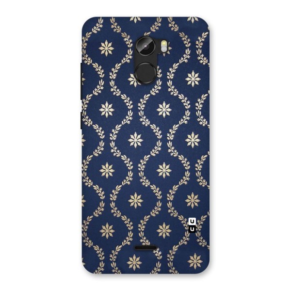 Gorgeous Gold Leaf Pattern Back Case for Gionee X1