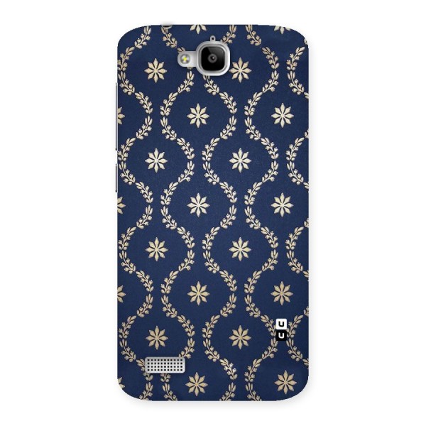 Gorgeous Gold Leaf Pattern Back Case for Honor Holly