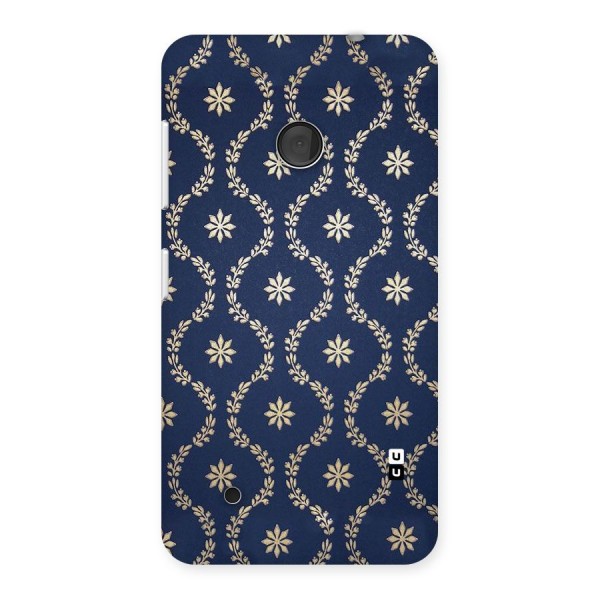 Gorgeous Gold Leaf Pattern Back Case for Lumia 530