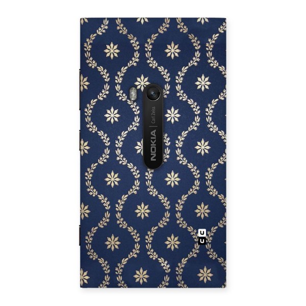 Gorgeous Gold Leaf Pattern Back Case for Lumia 920