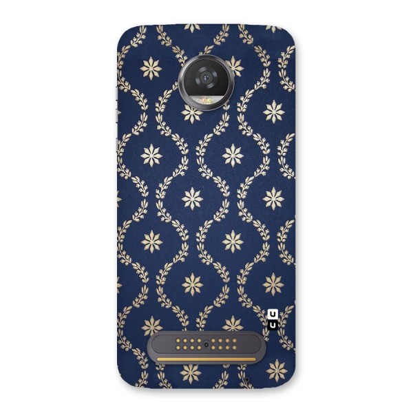 Gorgeous Gold Leaf Pattern Back Case for Moto Z2 Play