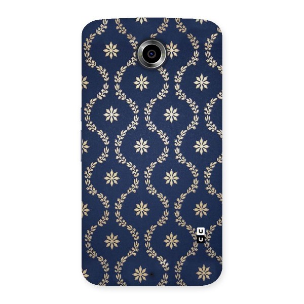 Gorgeous Gold Leaf Pattern Back Case for Nexsus 6