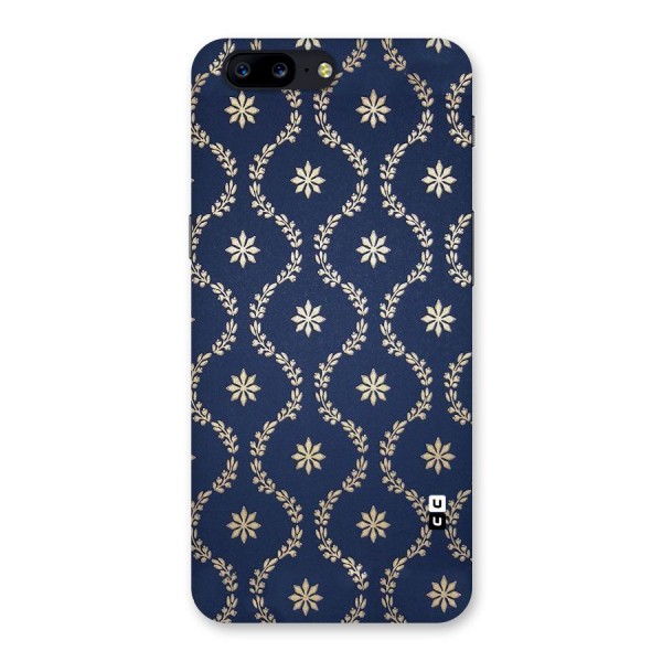 Gorgeous Gold Leaf Pattern Back Case for OnePlus 5