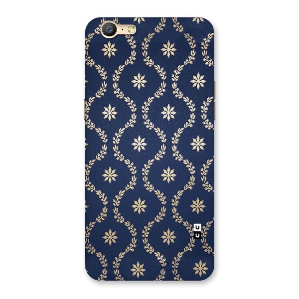Gorgeous Gold Leaf Pattern Back Case for Oppo A39