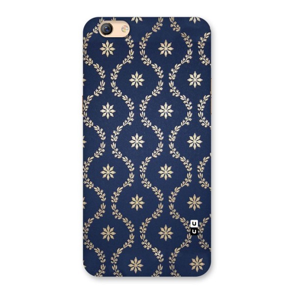 Gorgeous Gold Leaf Pattern Back Case for Oppo F3 Plus