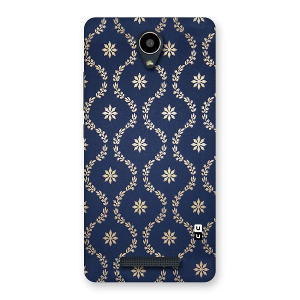 Gorgeous Gold Leaf Pattern Back Case for Redmi Note 2