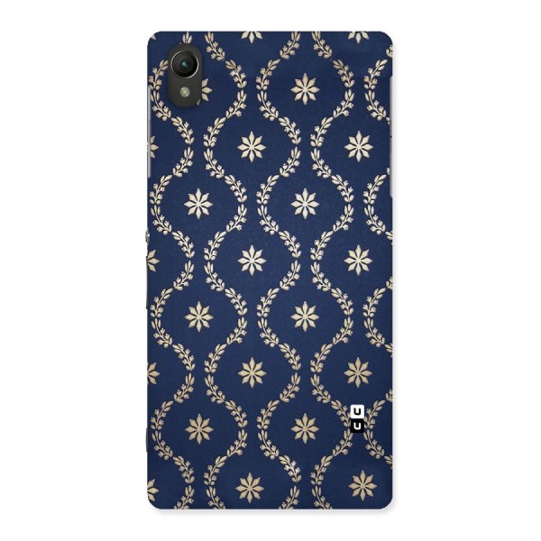 Gorgeous Gold Leaf Pattern Back Case for Sony Xperia Z2