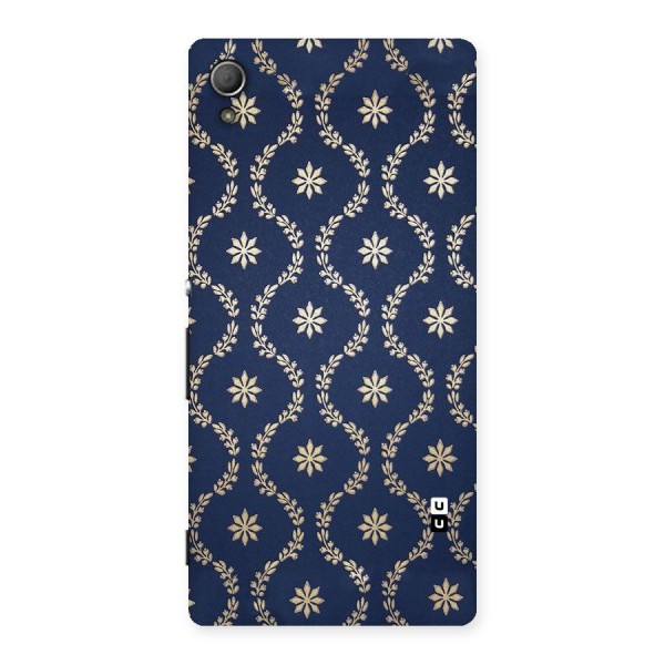 Gorgeous Gold Leaf Pattern Back Case for Xperia Z3 Plus