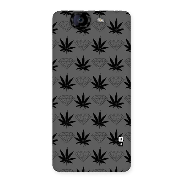 Grass Diamond Back Case for Canvas Knight A350