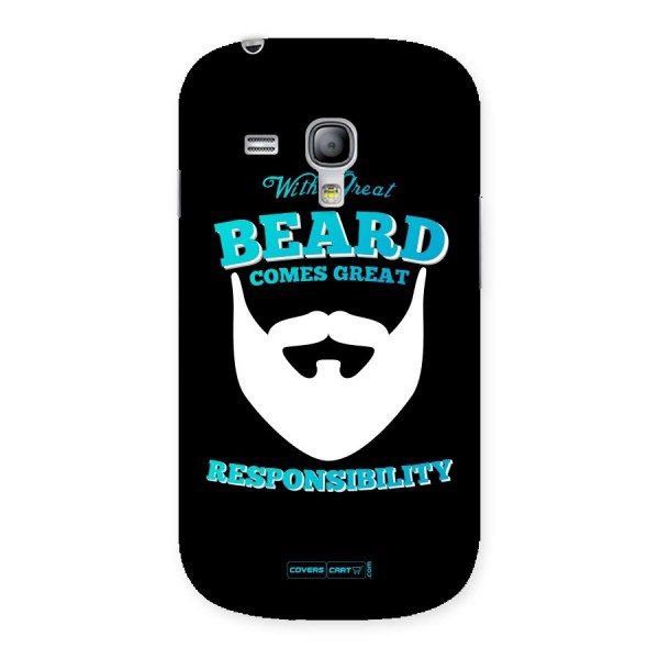 Great Beard Back Case for Galaxy S3 Mini