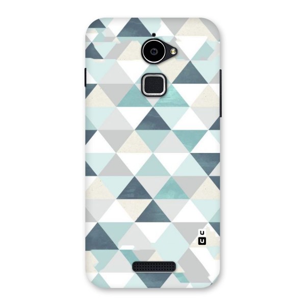Green And Grey Pattern Back Case for Coolpad Note 3 Lite